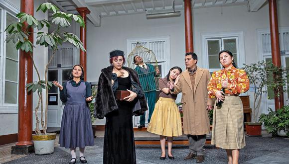 Parte del elenco: Melissa Colquicocha, Caridad Herrera, Édgard Arocena, Caroline Morales, Noé Valdiviezo y Sara Sedano. (Fuente: Difusión)