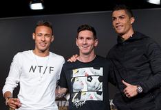 Neymar alabó a Cristiano Ronaldo y Lionel Messi en el Balón de Oro FIFA 2015
