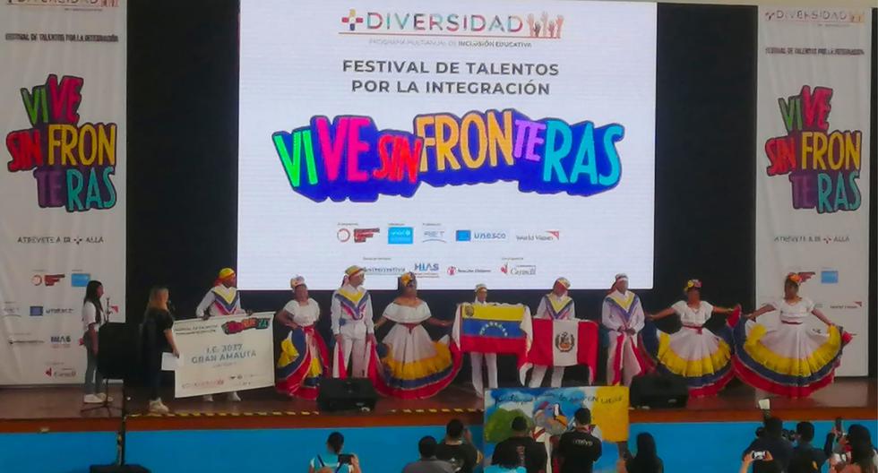 Festival Vive Sin Fronteras organizado por Unicef. (Foto: Solange Girón Yamunaque)