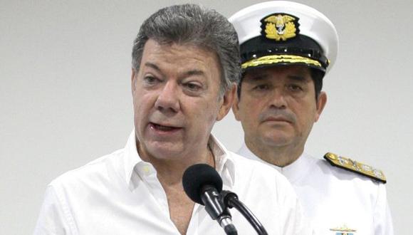 Presidente de Colombia, Juan Manuel Santos. (AP)