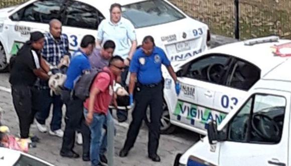 Dos muertos en un tiroteo en la Ciudad Universitaria de capital mexicana. (Foto: Twitter)