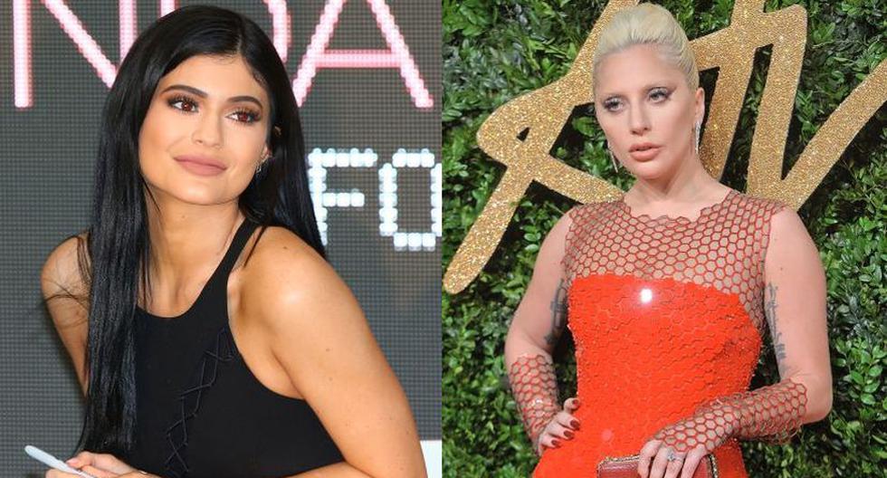 Kylie Jenner y Lady Gaga (Foto: Getty Images)