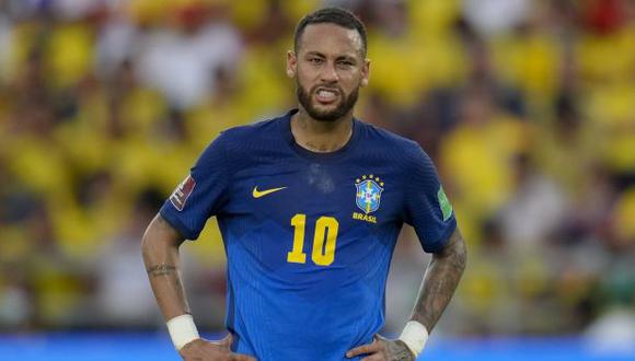 Neymar fue criticado por adelantar que analizará su retiro del fútbol. (Foto: AP)