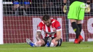 Barcelona vs. PSV: catalanes casi son sorprendidos con este remate de Pereiro que pudo ser el 1-0 | VIDEO