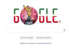 Google celebra la Independencia de México con doodle tricolor
