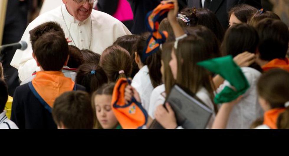 Papa Francisco conmovido por pregunta de niña. (Foto: antenasanluis.mx)