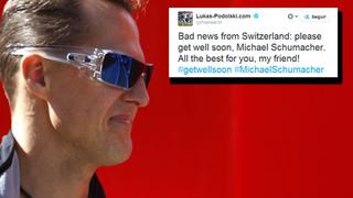 Michael Schumacher en coma: famosos del deporte mundial están consternados