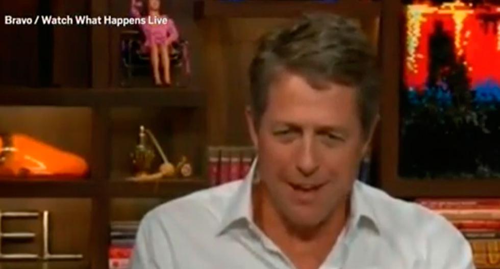 Hugh Grant pasó incómodo momento en TV: (Foto: Captura)