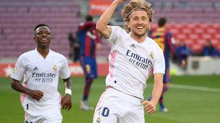 Barcelona - Real Madrid: Luka Modric fue la pieza clave en el clásico español 