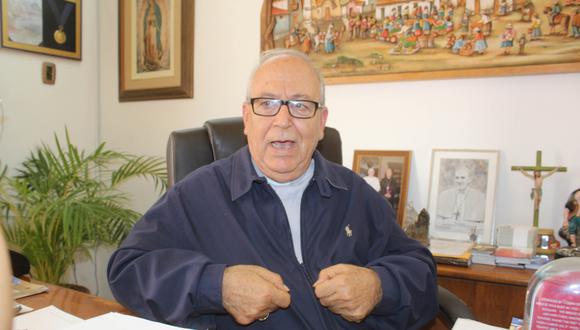 Finalmente, Jiménez continuará en la capellanía del hospital regional de Nuevo Chimbote por disposición de monseñor Simón. (Foto: Laura Urbina)