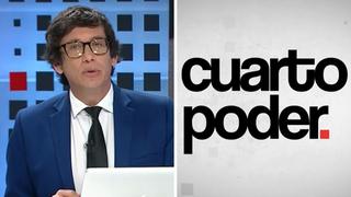 Jaime Chincha apareció como conductor de “Cuarto Poder” este domingo