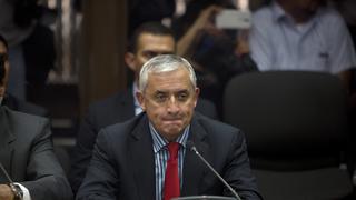 Guatemala sienta en el banquillo al expresidente Pérez Molina por corrupción