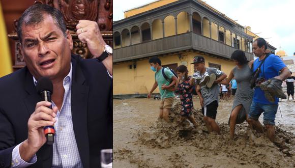 Correa: "Si Ecuador no sufre por lluvias es por planificación"