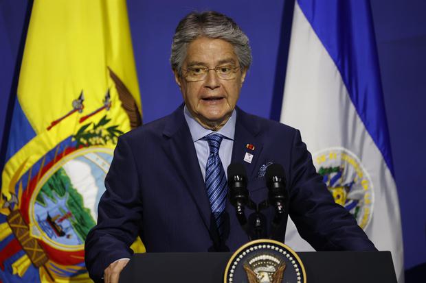President of Ecuador, Guillermo Lasso.  (EFE / Alberto Valdes).