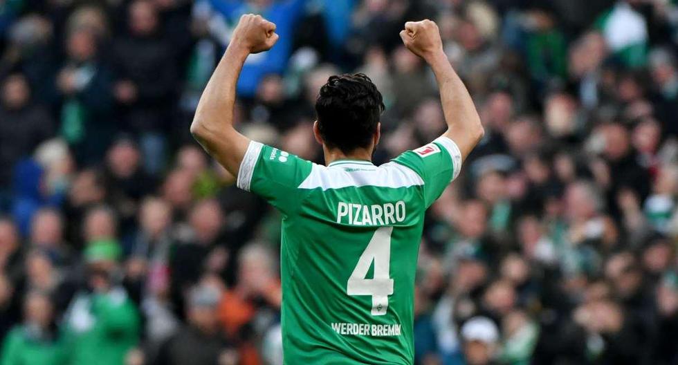 La camiseta de Claudio Pizarro fue la más vendida en Werder Bremen. (Foto: AFP)