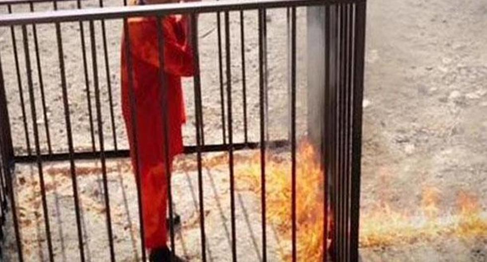 La ejecución del piloto jordano fue emitida en Estados Unidos. (Foto: ISIS)