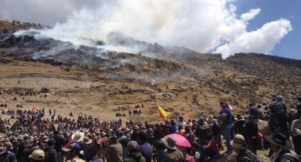 (Foto: Facebook / Observatorio de Conflictos Mineros en el Perú)