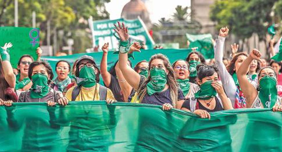 Follow LIVE the feminist marches for abortion in Mexico City