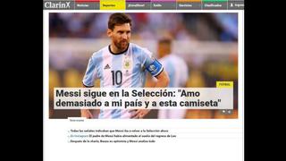 Messi: así informaron los medios del mundo sobre su regreso