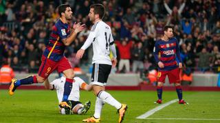 Barcelona humilló 7-0 al Valencia con hat-trick de Lionel Messi