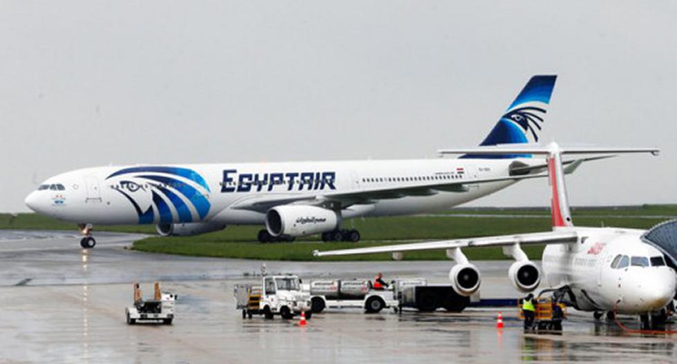 Buque francés detectó señales de la caja fuerte del avión siniestrado de EgyptAir. (Foto: EFE)