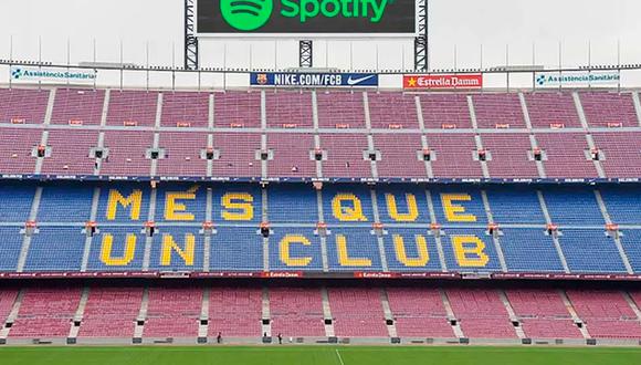 Barcelona remodela césped del Spotify Camp Nou con miras a la nueva temporada de la LaLiga