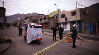 Comas: dirigente de mototaxistas en la Av. Belaunde fue asesinado de tres disparos