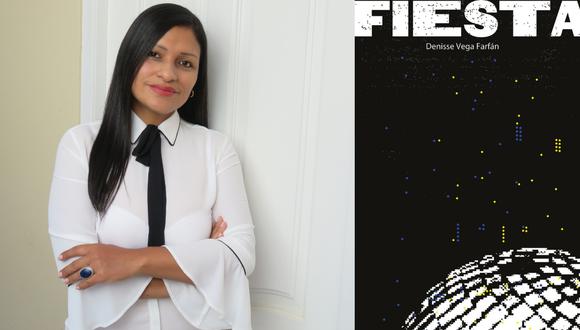 "Fiesta" es el nuevo poemario de la escritora trujillana Denisse Vega Farfán (Foto de la autora por Lidia Farfán).