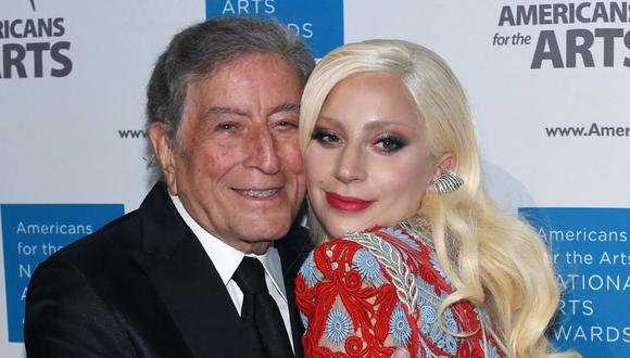 Lady Gaga se despide de su gran amigo Tony Bennett con emotivo mensaje. (Foto: Timothy A. CLARY / AFP)
