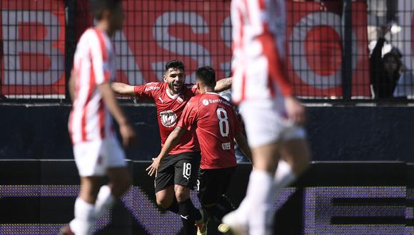 Independiente logró salvar un punto en el campo de Estudiantes luego de ir abajo en el marcador por 2-0. Silvio Romero anotó el empate en el partido por la cuarta jornada de la Superliga Argentina. (Foto: Twitter)