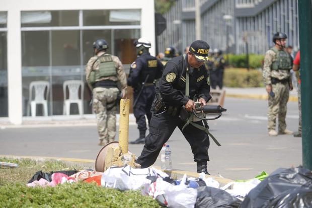 San Marcos: así fue la detención de 30 personas durante el desalojo a manifestantes | FOTOS Protestas en Lima PNP Dina Boluarte | LIMA | EL COMERCIO PERÚ