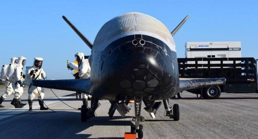 El del *X-37B* es un *misterioso experimento militar de la Fuerza Aérea estadounidense*. (Foto: EFE/DoD-United Launch Alliance)