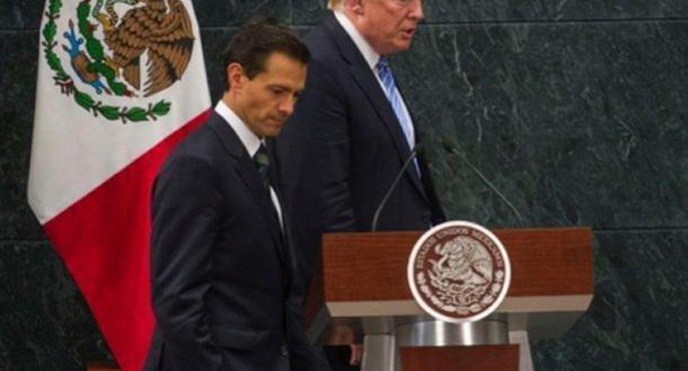 Enrique Peña Nieto se comunicó con Donald Trump. (Foto: EFE)