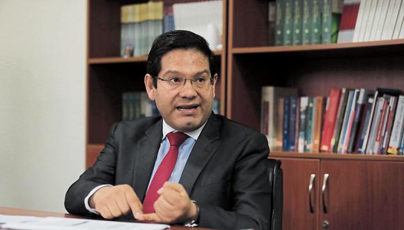 Javier Pacheco, procurador general del Estado interino tras la suspensión de Daniel Soria. (Foto: GEC)
