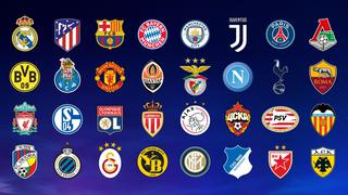 Sorteo Champions League 2018-2019: así quedaron definidos los 8 grupos del mejor torneo del mundo