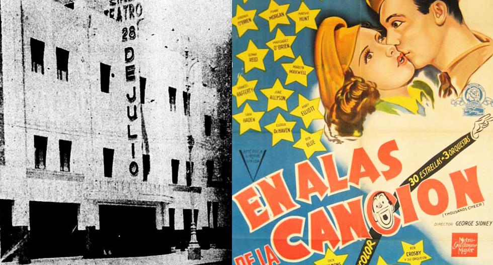 El cine-teatro "28 de Julio" marcó una época en la historia de los cines de barrio en Lima. Su popularidad en La Victoria dominó las décadas del 40, 50 y 60. Allí se proyectó el mejor cine de Hollywood de su tiempo. (Foto: GEC Archivo Histórico)