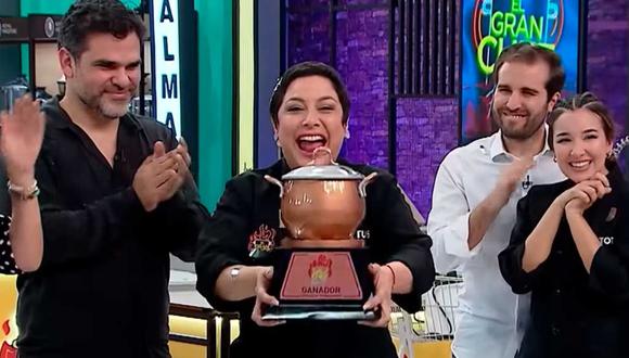 Natalia Salas es la ganadora de “El Gran Chef Famosos 2″: a quién le dedicó su triunfo