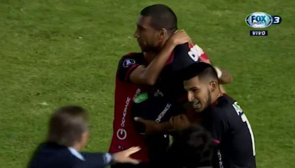 Melgar vs. Junior EN VIVO: Carmona anotó el 1-0 en Arequipa por la Copa Libertadores | VIDEO. (Video: FOX Sports 3 / Foto: Captura de pantalla)