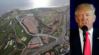 ¿Cómo Trump redujo impuestos por la conservación de un campo de golf en un rico suburbio de Los Ángeles?