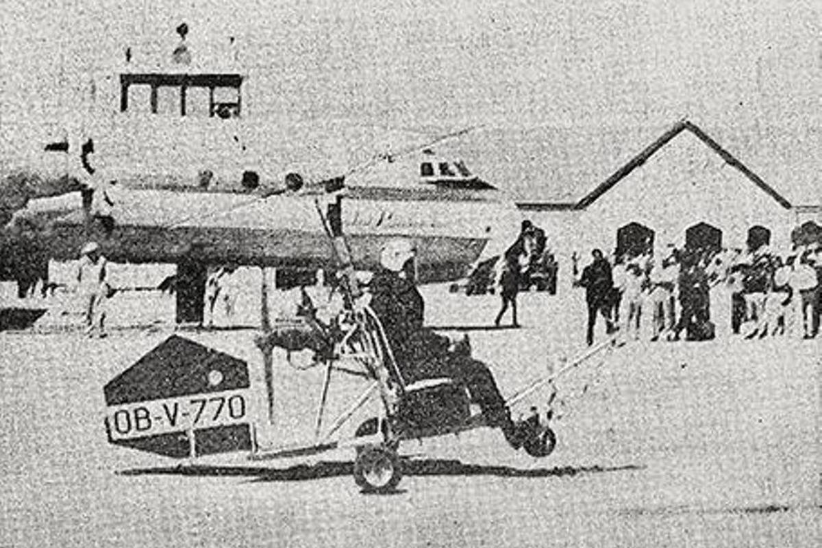 Ingeniosa nave construida en Perú voló por primera vez en Arequipa en 1971  | ARCHIVO-ELCOMERCIO | EL COMERCIO PERÚ