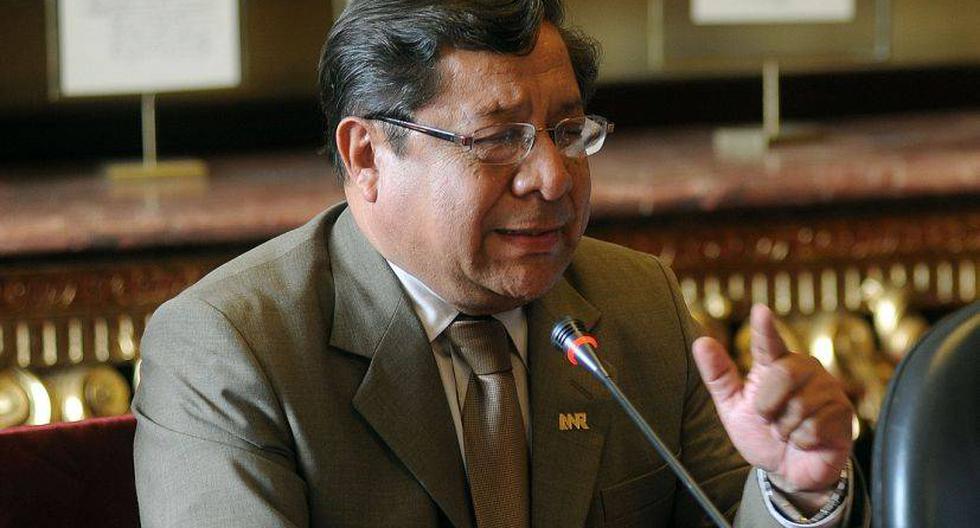 El presidente de la ANR, Orlando Velásquez. (Foto: Congreso Perú)