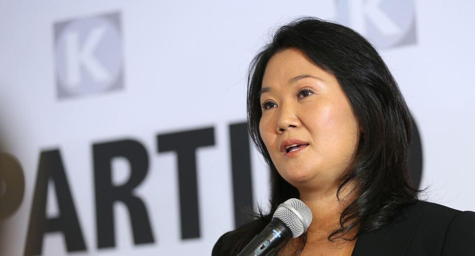 Keiko Fujimori negó que ella o Fuerza Popular se oponga al proyecto Chinecas, luego de que la congresista Yesenia Ponce le pidiera perdón por sus afirmaciones sobre el proyecto. (Foto: Andina)