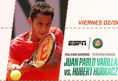 Apuestas Varillas vs Hurkacz: pronóstico y cuánto paga triunfo del peruano en Roland Garros