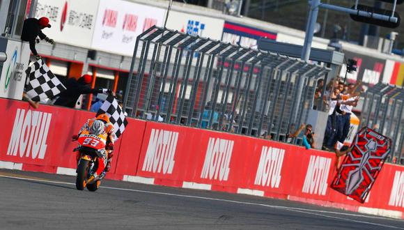 MotoGP: Marc Márquez se consagró campeón mundial