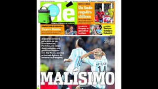 La prensa argentina hunde a la selección de Martino: "Malísimo"