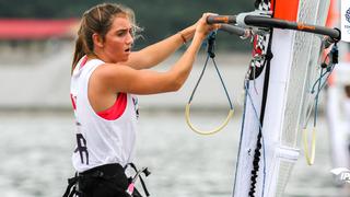 María Belén Bazo se despide de los Juegos Olímpicos como la segunda mejor de América en windsurf de Vela