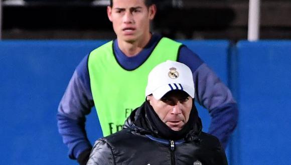 James Rodríguez y Gareth Bale se quedaron fuera de la convocatoria para amistoso de Real Madrid. (Foto: AFP)