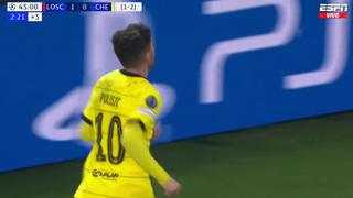 Chelsea empata el partido: Christian Pulisic anota el 1-1 frente a Lille | VIDEO