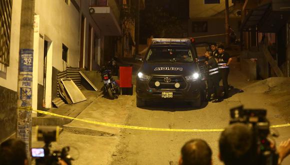El estallido ocurrió durante una fiesta llevada a cabo por los presuntos delincuentes. (Foto: César Grados / GEC)