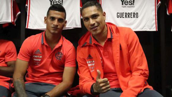 Trauco explicó cómo es su relación con Guerrero en Flamengo